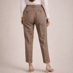 Club Monaco Cotton Checkered Houndstooth Plaid Dress Pants Sz-29 Preppy Academia